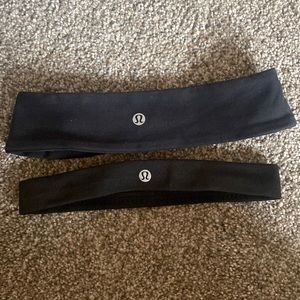 Pack of 2 lulu lemon headbands